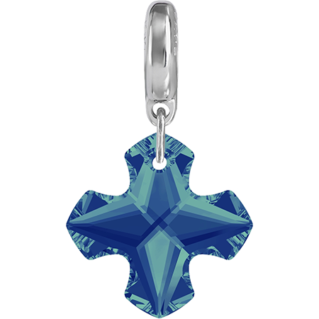 Swarovski BeCharmed & Pavé Beads - 87 009 - BeCharmed Crystal Greek Cross Charm